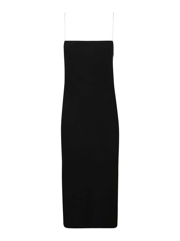 N°21 Robe Au Genou - Noir
