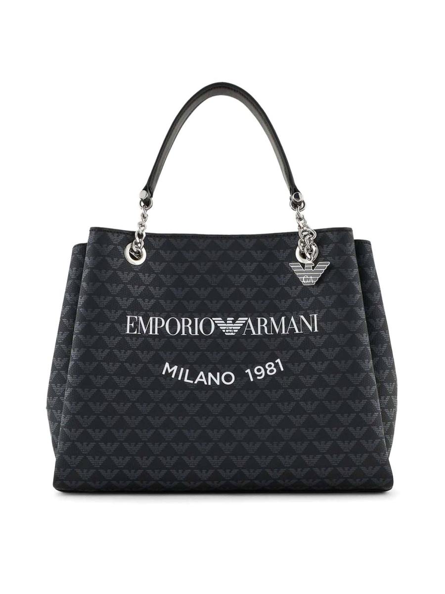 Emporio Armani Sac Cabas - Noir