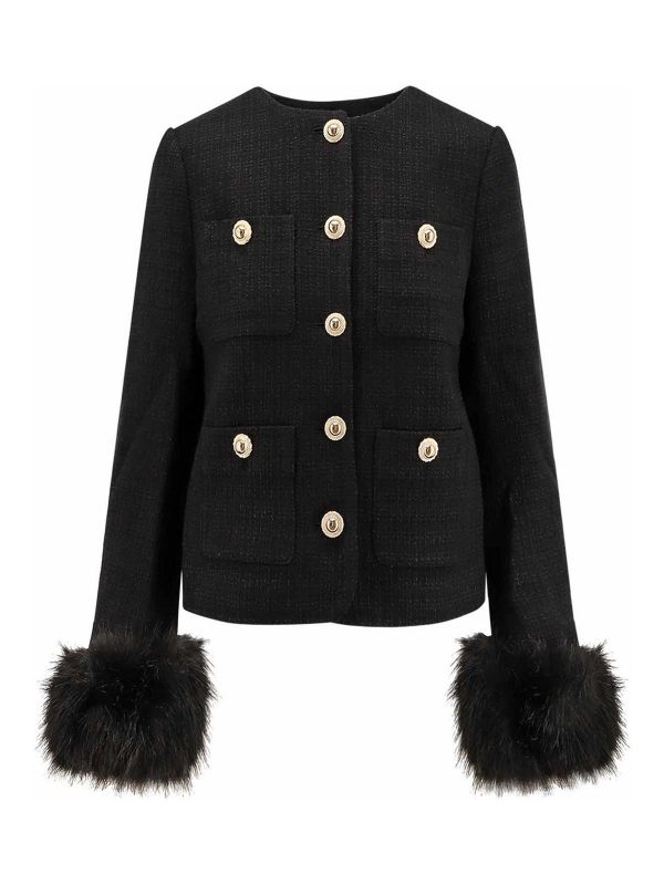 Self Portrait Blazer - Noir
