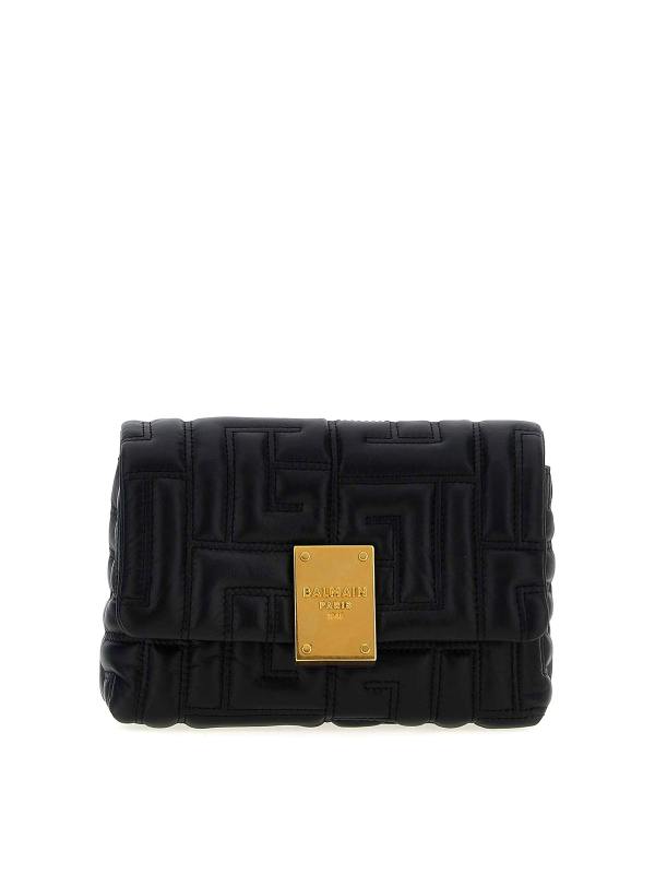 Balmain Sac Bandoulière - Noir