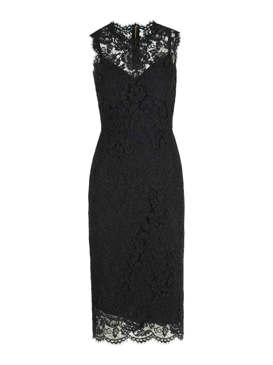 Dolce & Gabbana Robe De Cocktail - Noir