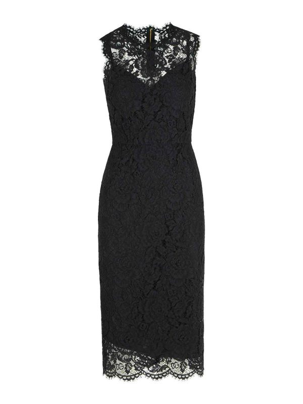 Dolce & Gabbana Robe De Cocktail - Noir