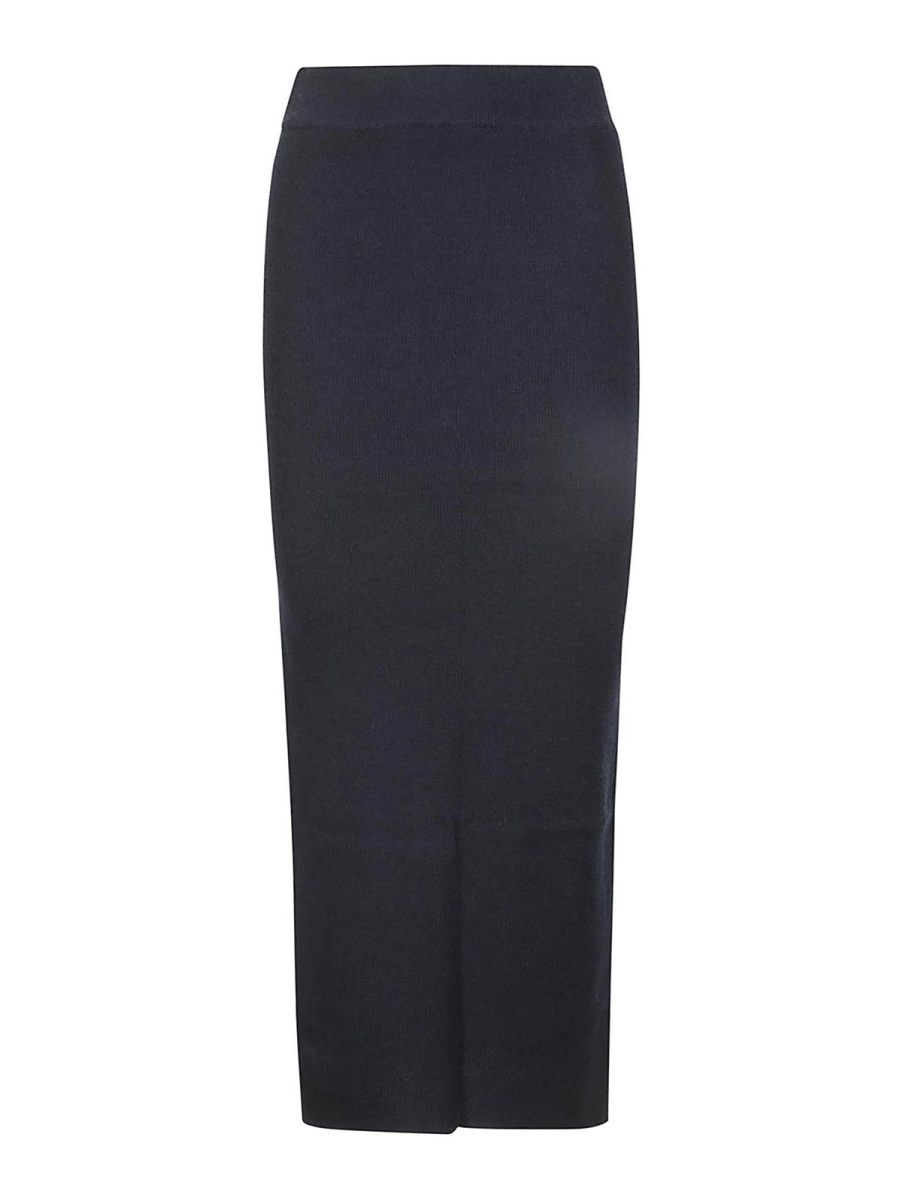 Lisa Yang Jupe Midi - Bleu