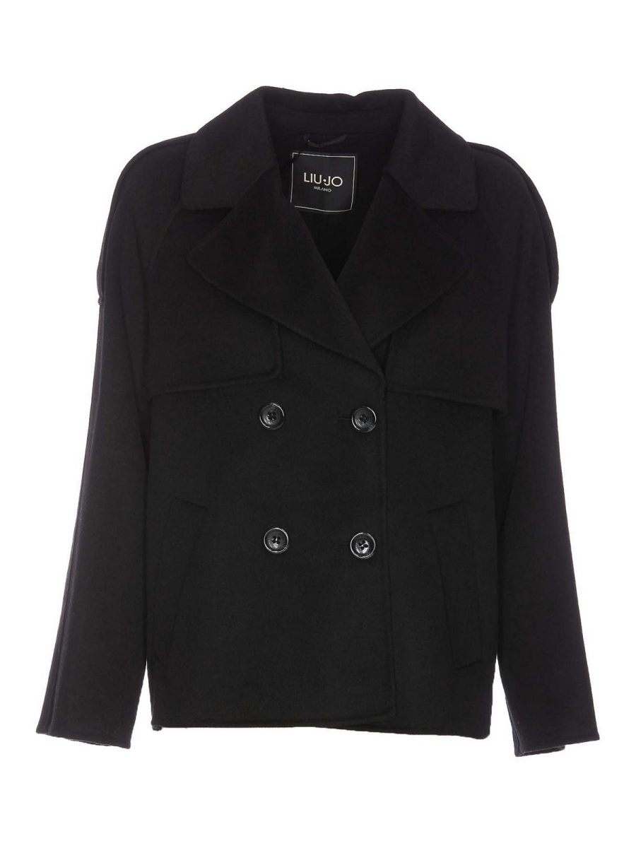 Liu Jo Manteau Court - Noir
