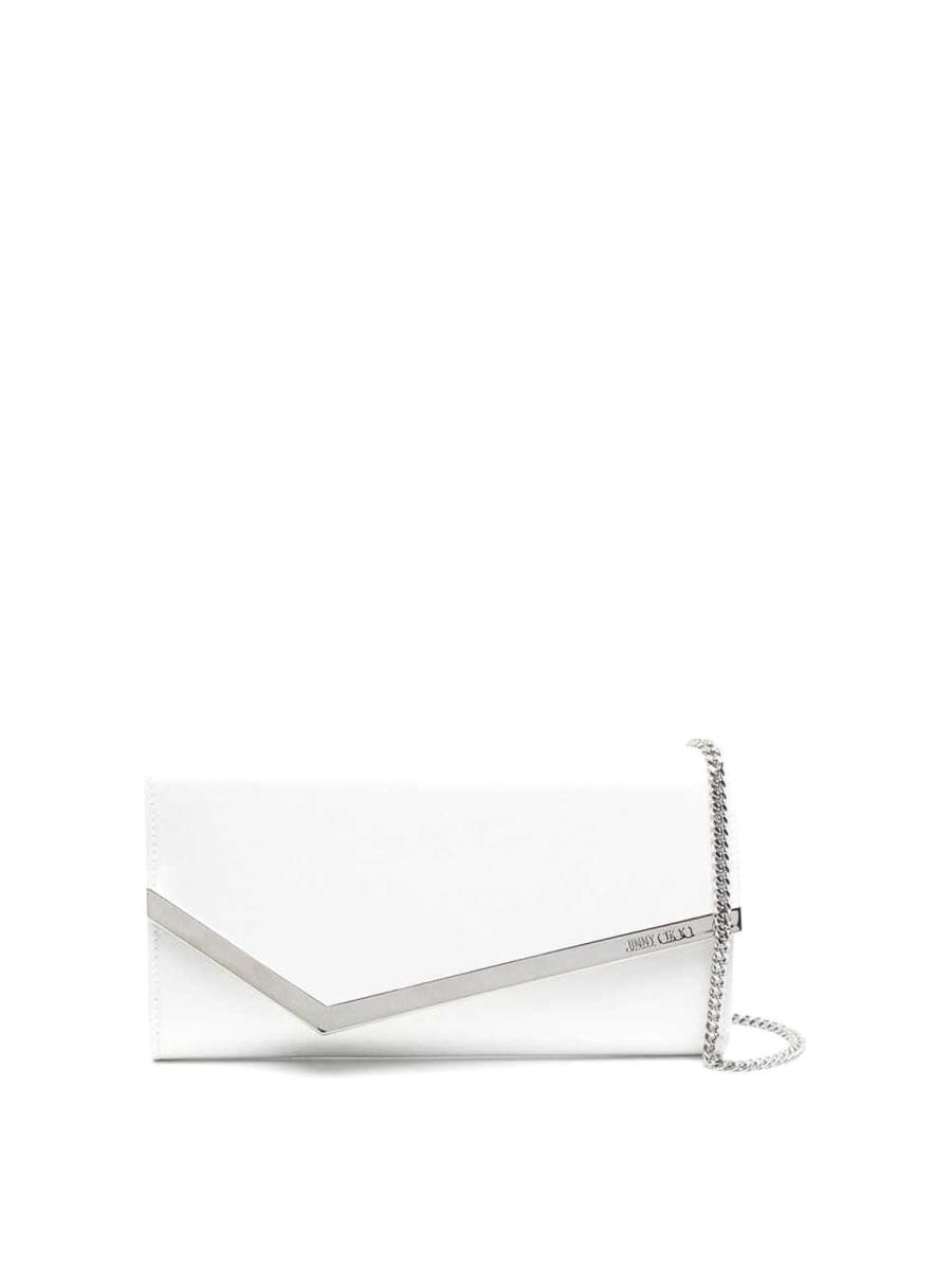 Jimmy Choo Sac Porté Épaule - Blanc
