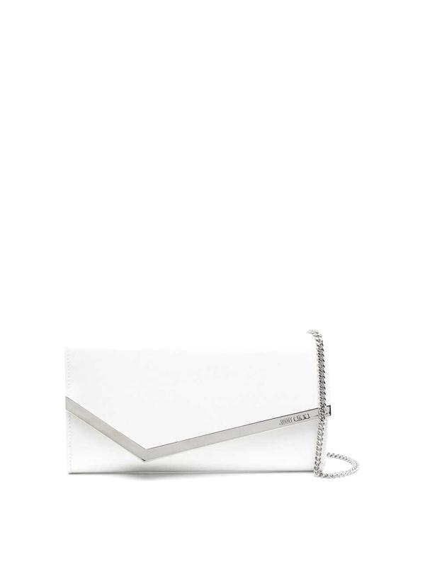 Jimmy Choo Sac Porté Épaule - Blanc