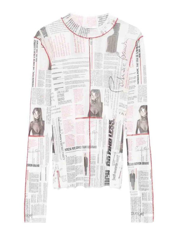 Patrizia Pepe Pull Col Rond - Multicolore