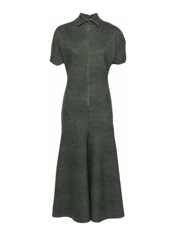 Philosophy di Lorenzo Serafini Robe Au Genou - Vert