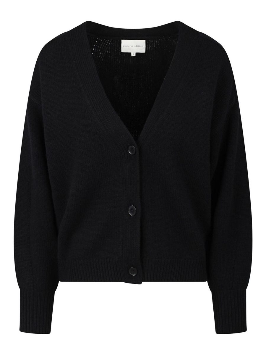 Loulou Studio Cardigan - Noir