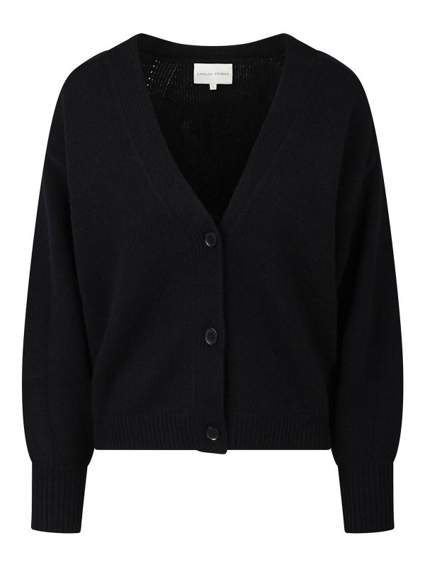Loulou Studio Cardigan - Noir