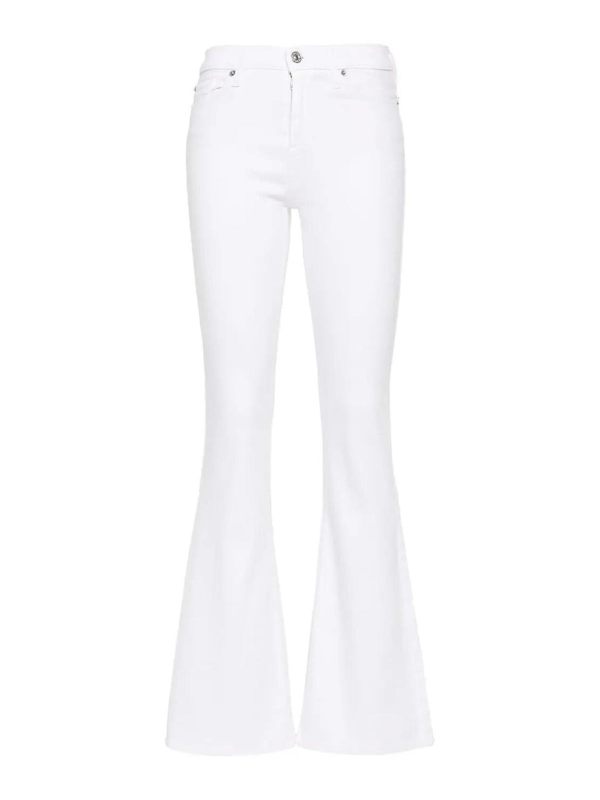 7 For All Mankind Jean Bootcut - Blanc