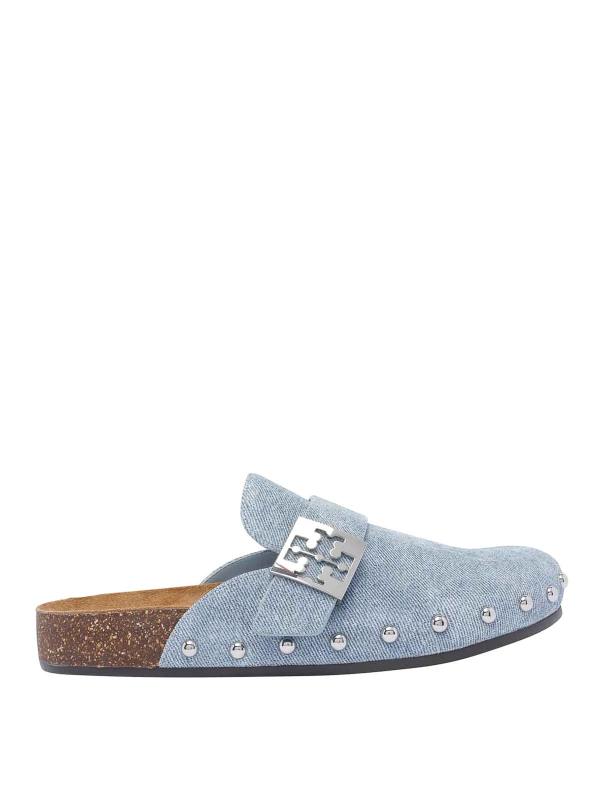 Tory Burch Mules - Bleu