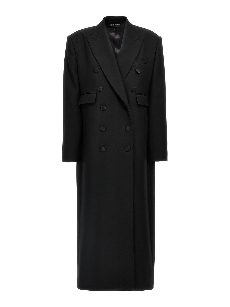 Dolce & Gabbana Manteau Court - Noir