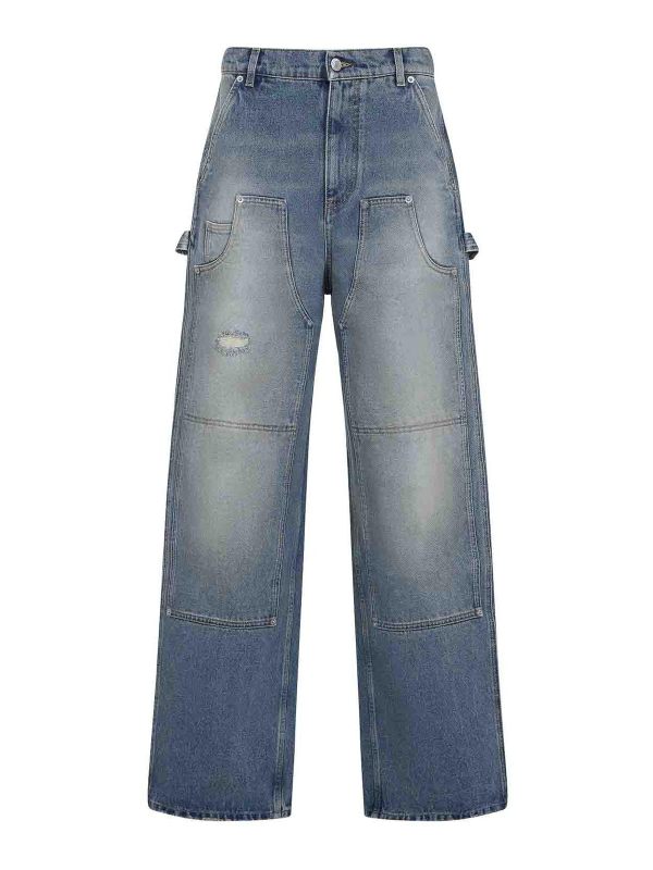 Moschino Jean Bootcut - Bleu