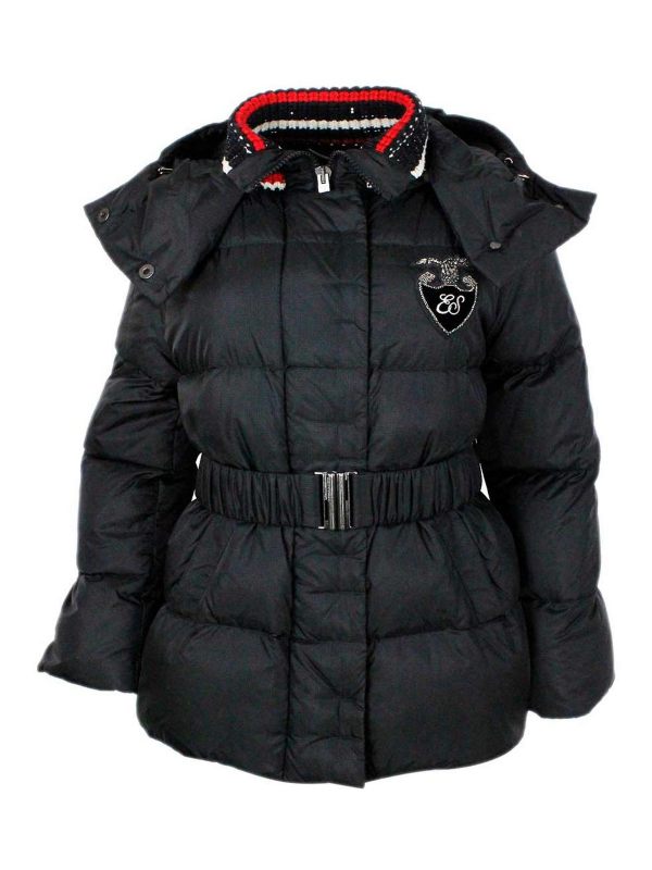 Ermanno Scervino Blouson Rembourré - Noir