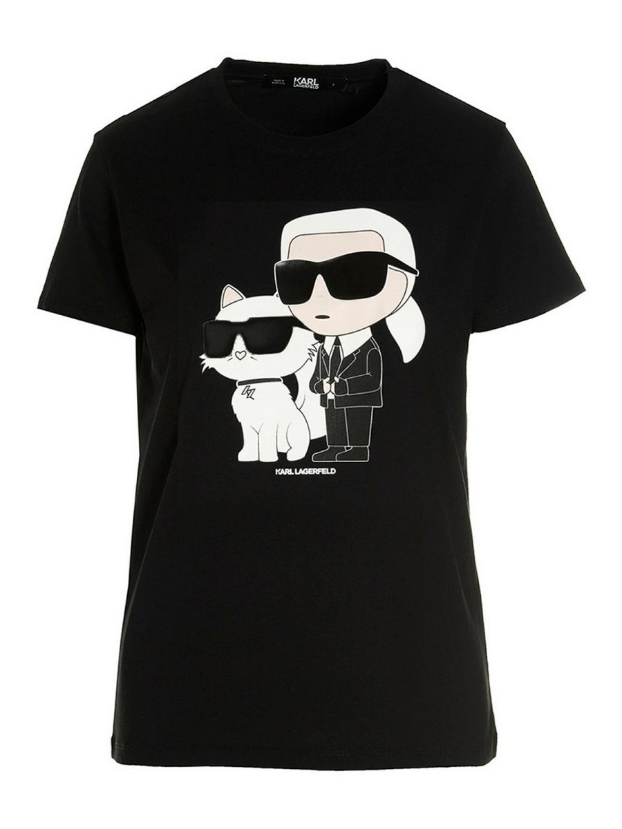 Karl Lagerfeld T-Shirt - Ikonik 2.0 Choupette