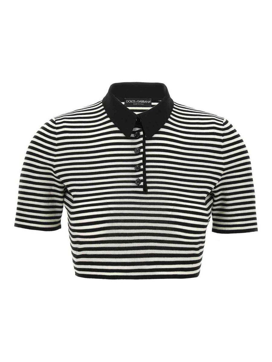 Dolce & Gabbana Polo - Blanc