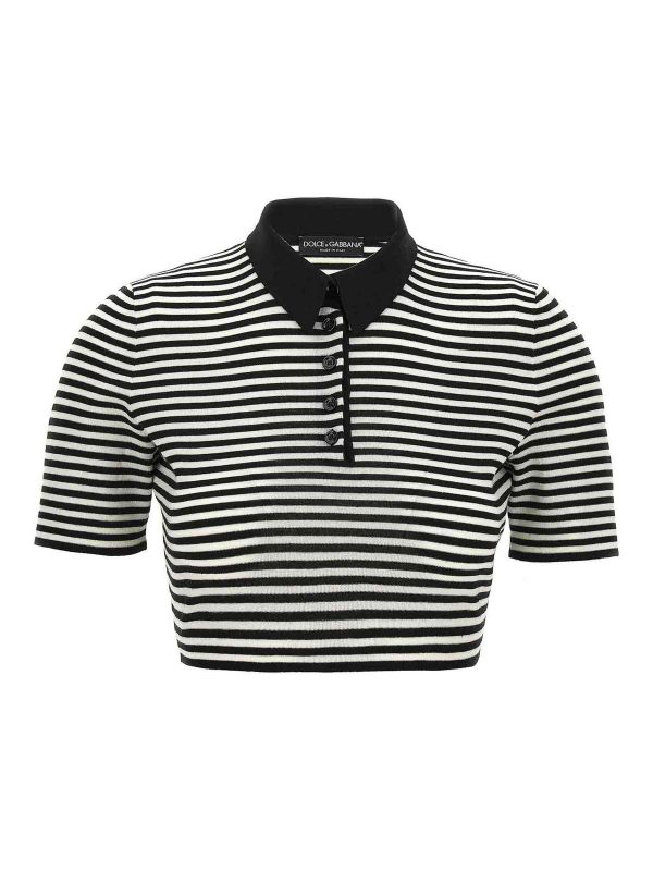 Dolce & Gabbana Polo - Blanc