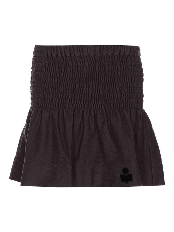 Isabel Marant Etoile Mini Jupe - Noir