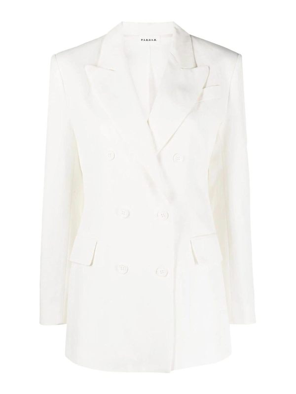 P. A.R. O.S. H. Veste Casual - Blanc