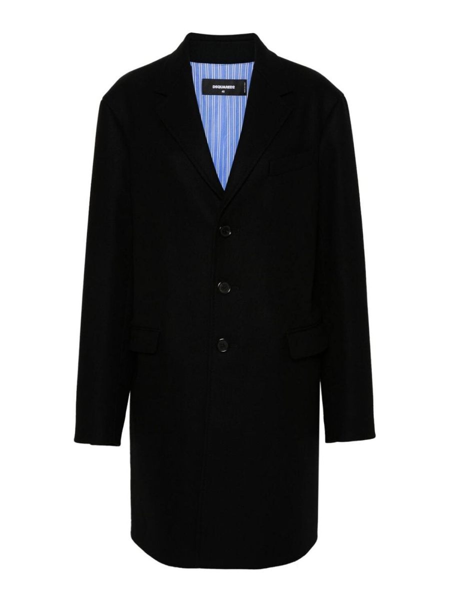Dsquared2 Manteau Court - Noir