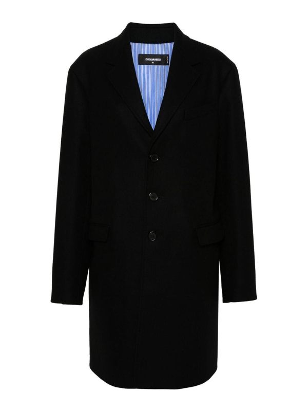 Dsquared2 Manteau Court - Noir