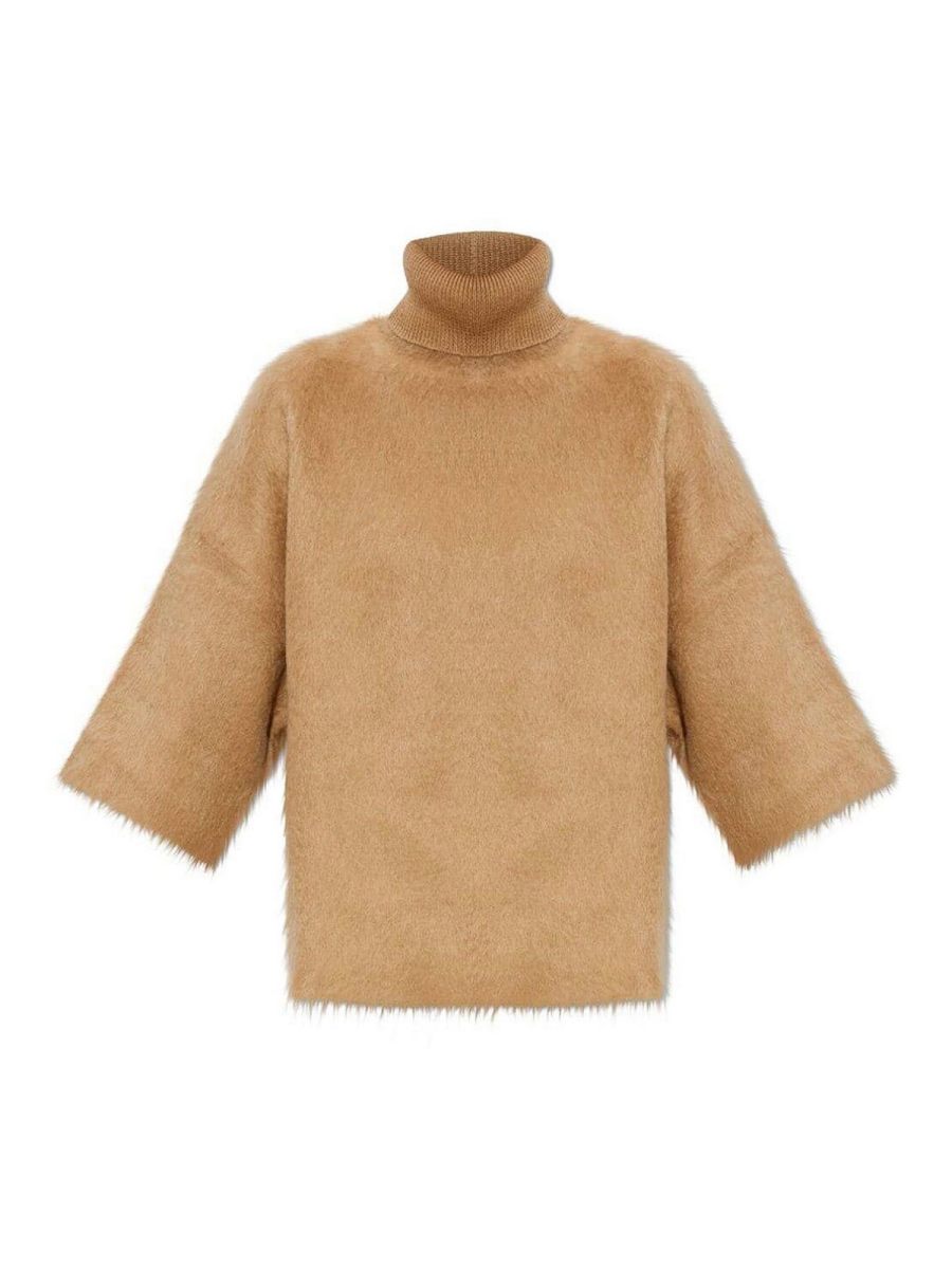 Fabiana Filippi Pull Col Roulé - Beige