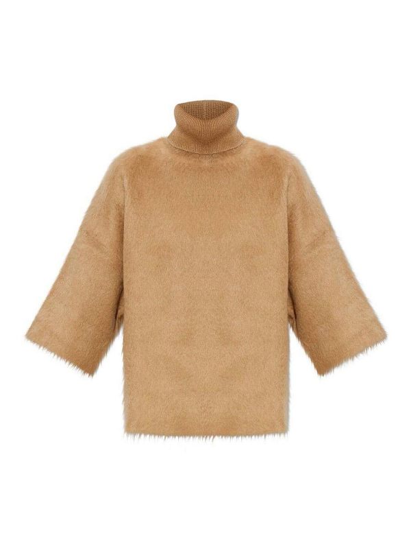Fabiana Filippi Pull Col Roulé - Beige