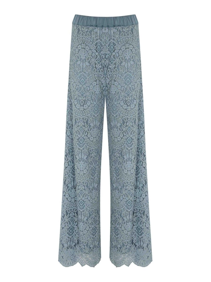 D. Exterior Pantalons Décontractés - Bleu