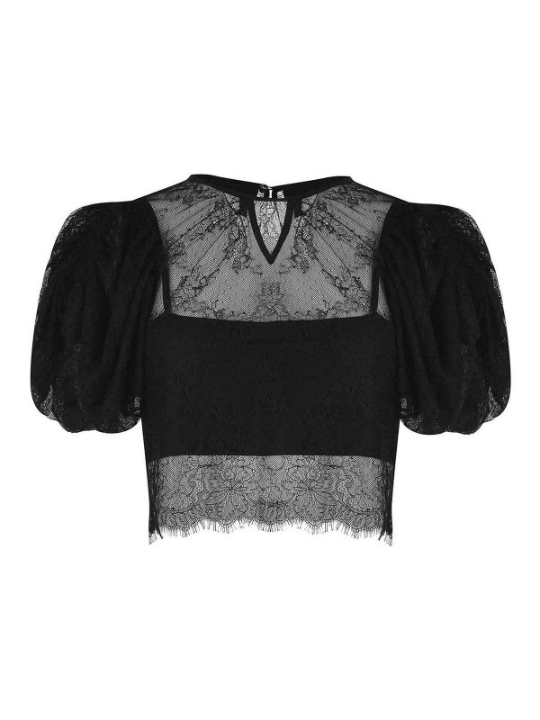 Rotate Birger Christensen Top - Noir