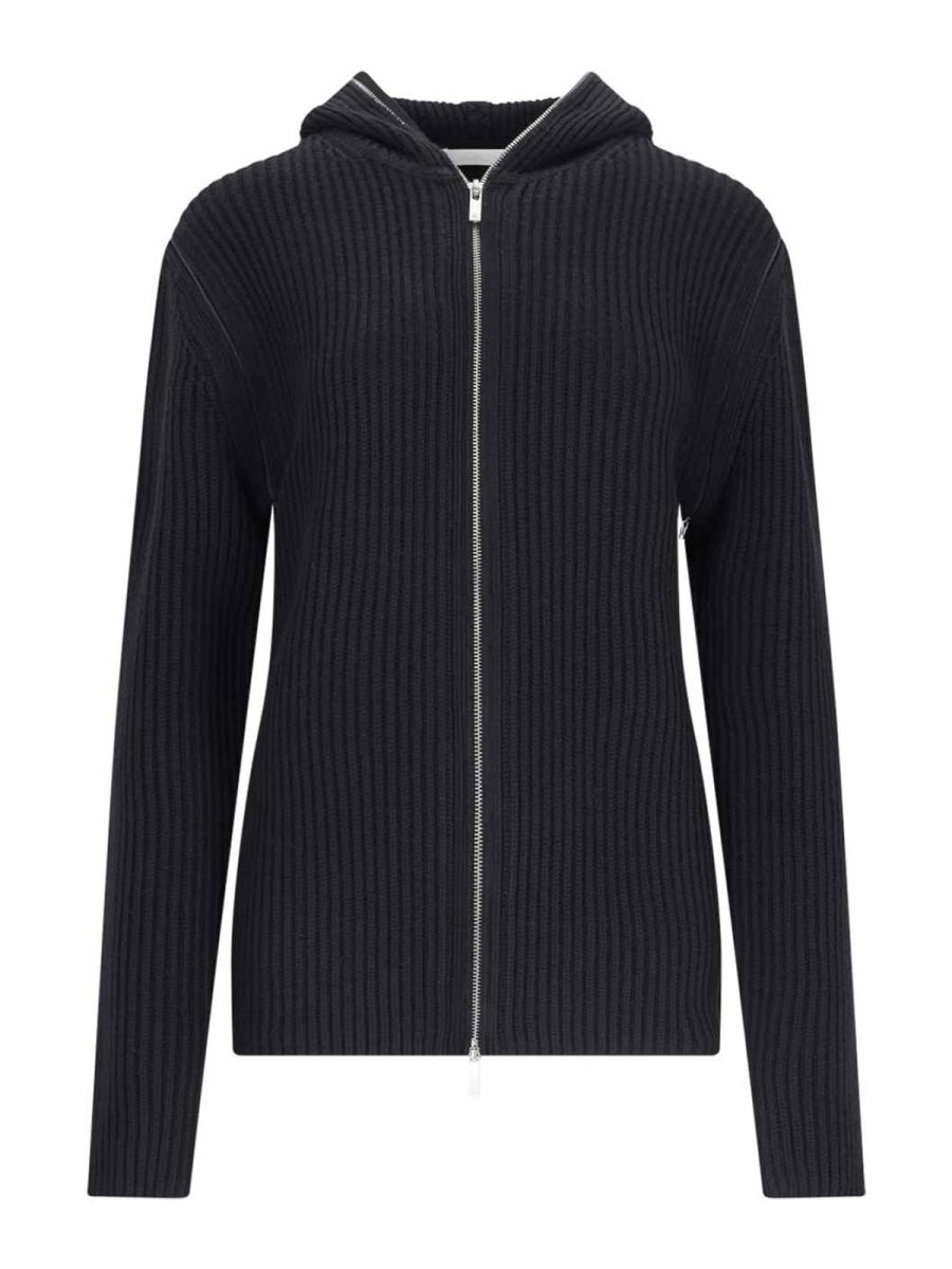 Helmut Lang Pull Col Bateau - Noir