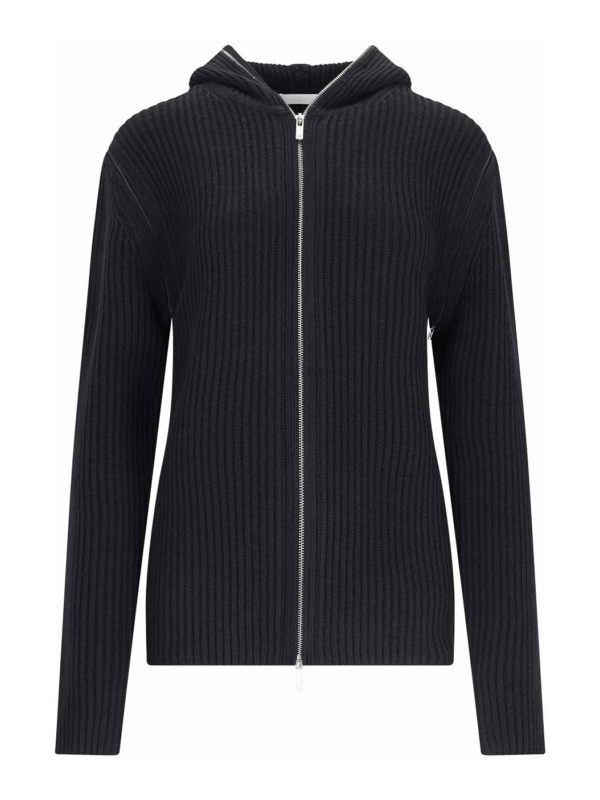 Helmut Lang Pull Col Bateau - Noir