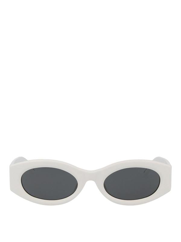 The Attico Lunettes De Soleil - Blanc