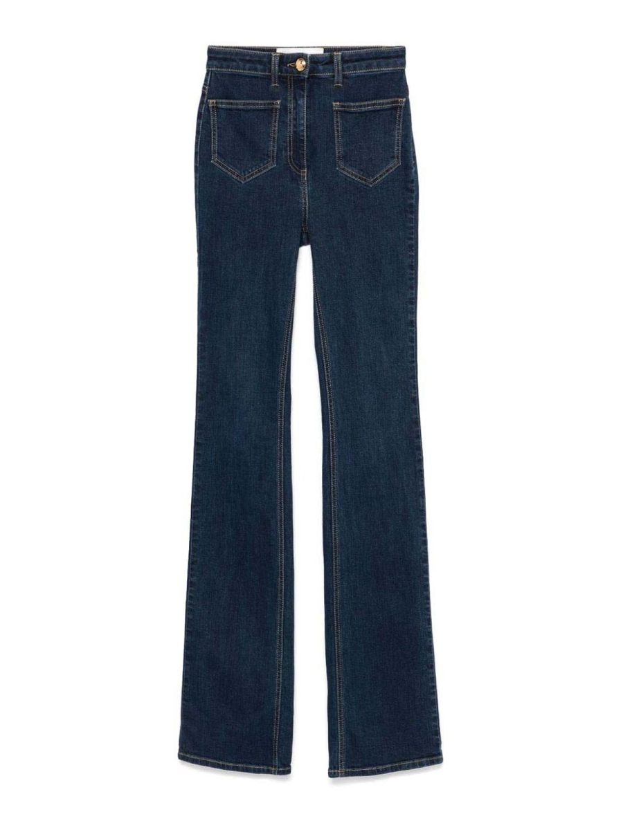 Elisabetta Franchi Jean Bootcut - Bleu