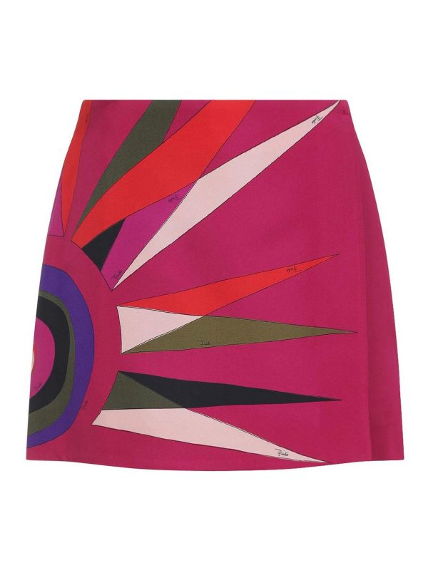 Emilio Pucci Jupe Midi - Multicolore
