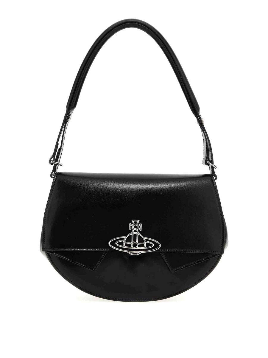 Vivienne Westwood Sac Porté Épaule - Noir