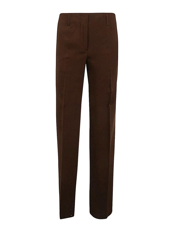 Dries Van Noten Pantalons Décontractés - Marron