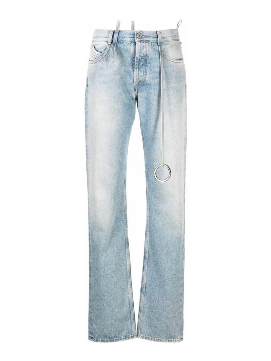 The Attico Jean Bootcut - Bleu