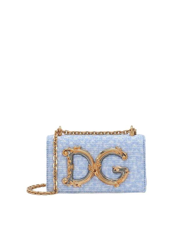 Dolce & Gabbana Sac Porté Épaule - Bleu