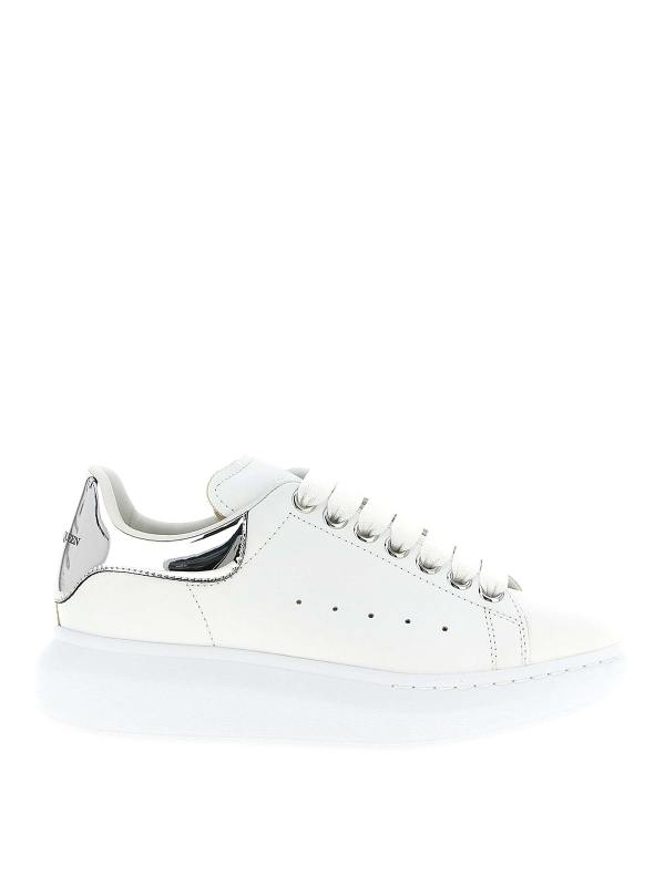 Alexander Mcqueen Baskets - Argent