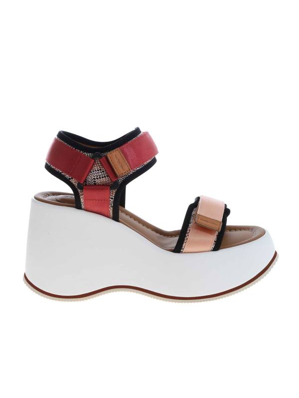 See by Chloé Sandales - Rouge