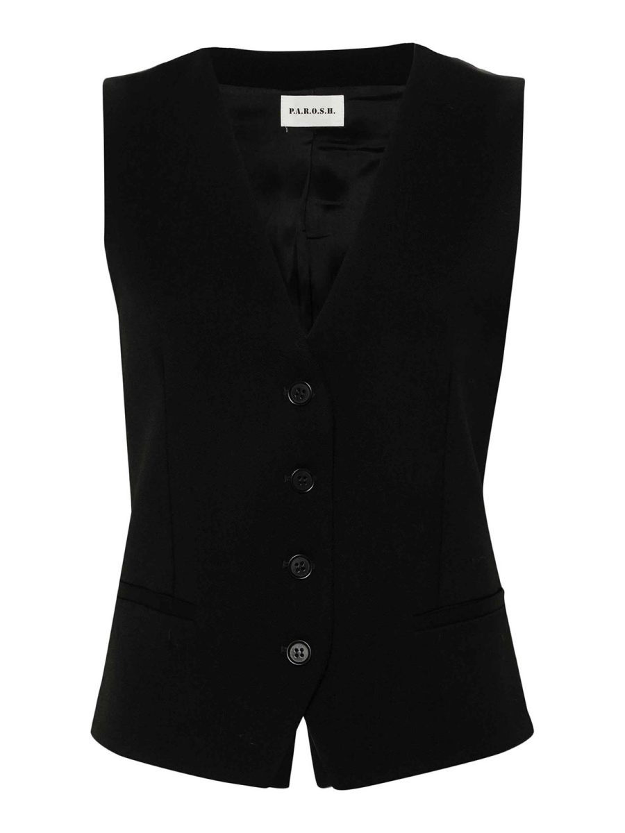 P. A.R. O.S. H. Gilet - Noir