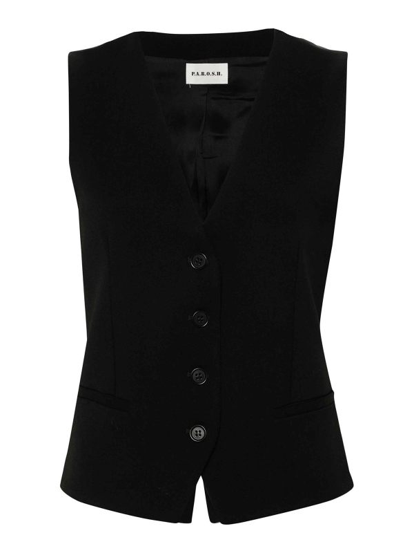 P. A.R. O.S. H. Gilet - Noir