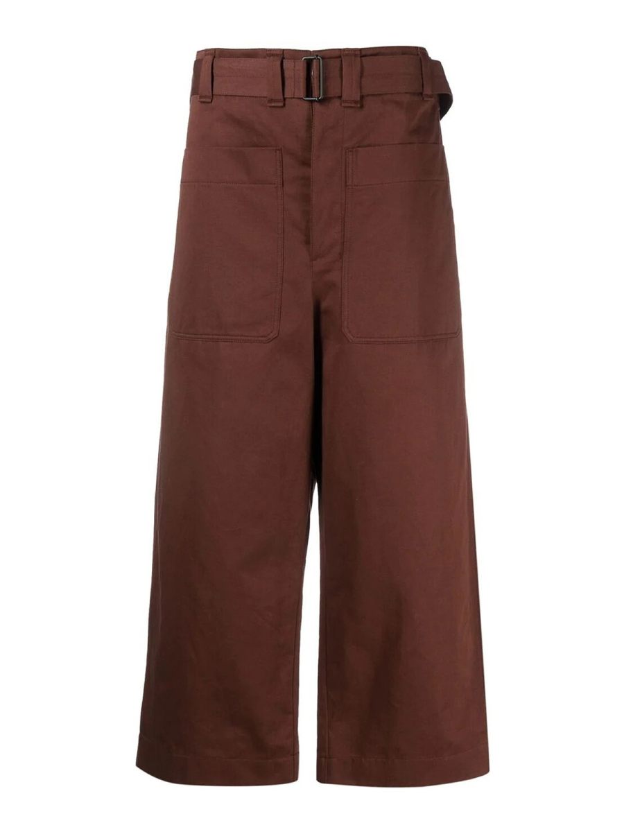 Lemaire Pantalons Décontractés - Marron