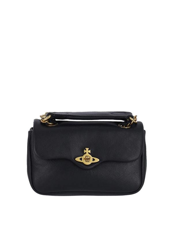 Vivienne Westwood Sac Porté Épaule - Noir