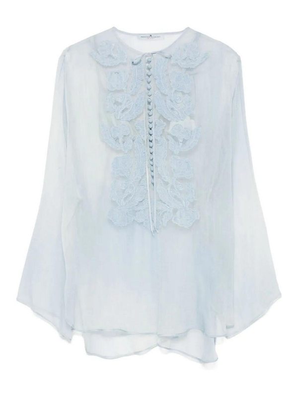 Ermanno Scervino Tunique - Foncé Délavé