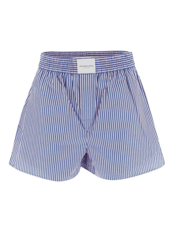 T By Alexander Wang Short - Bleu