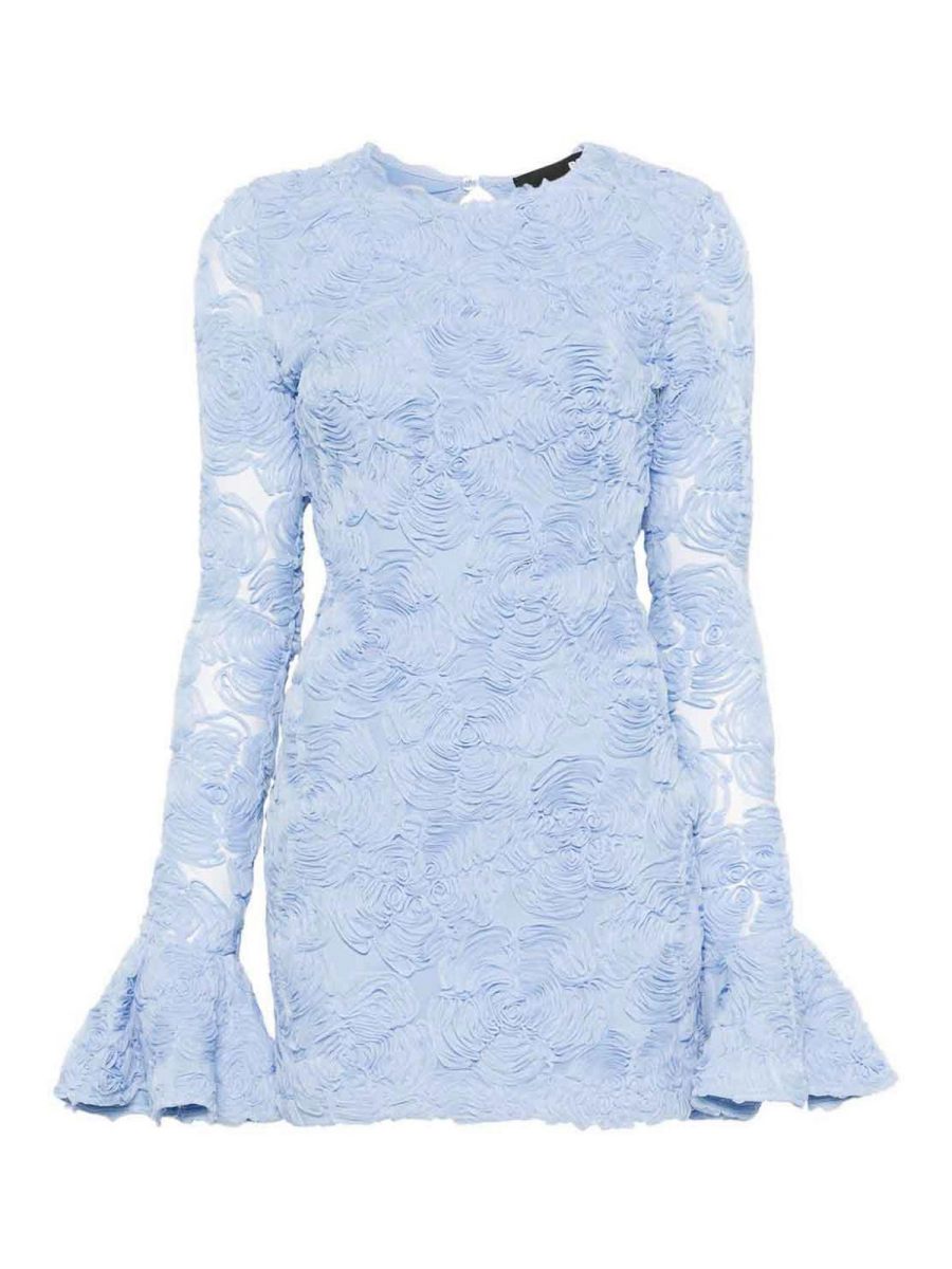 Rotate Birger Christensen Robe Courte - Bleu