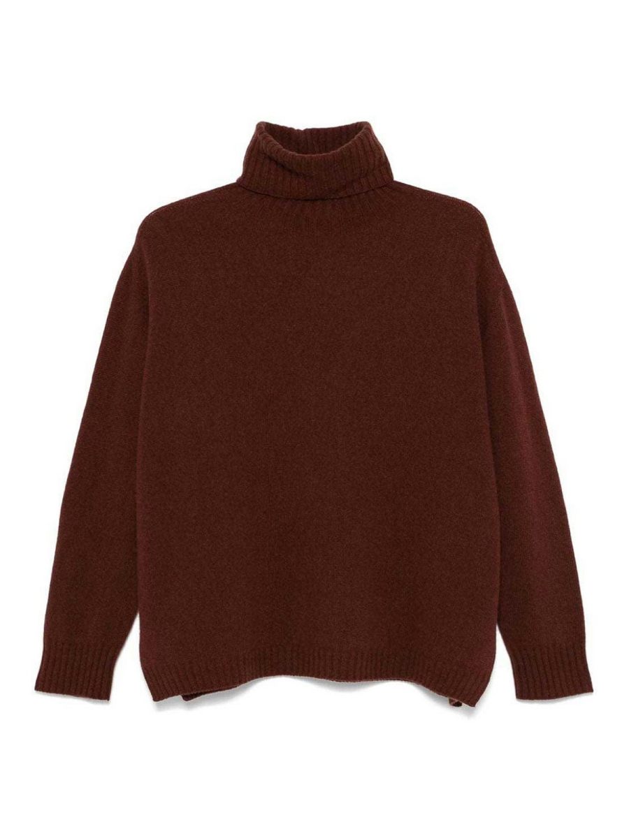 Alysi Pull Col Roulé - Beige