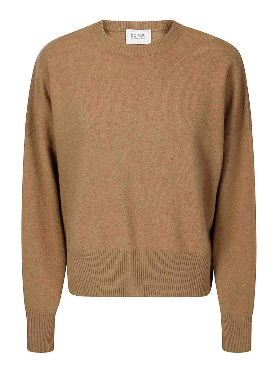Be You Pull Col Rond - Camel